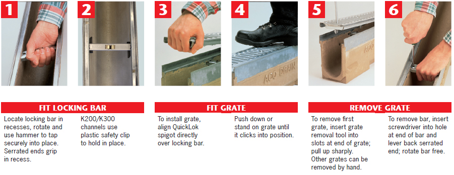 Installation Quicklok